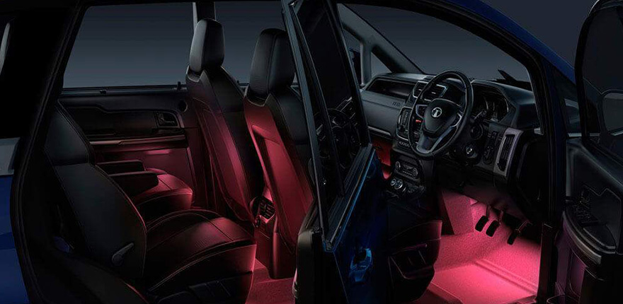 Tata Hexa interior